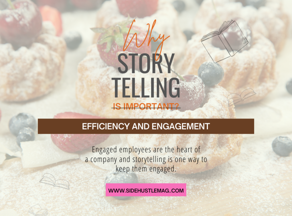 Why story telling is important Instagram post